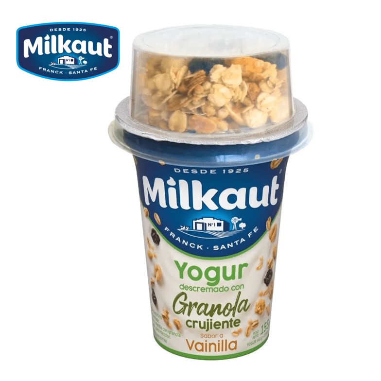 YOGUR MILKAUT 155 GR BCE C/GRAN VAIN (20XB)