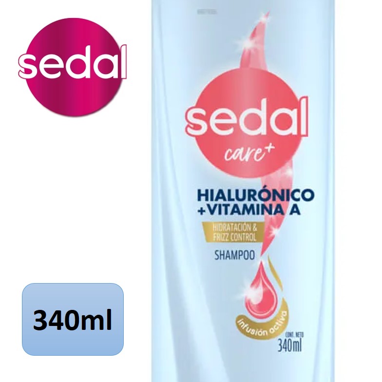 SHAMPOO SEDAL 340 ML ACIDO HIALURONICO (12XB)