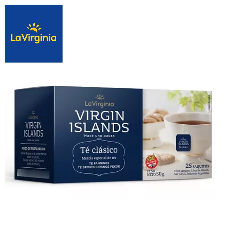 TE VIRGIN ISLANDS 25 U (10XB)