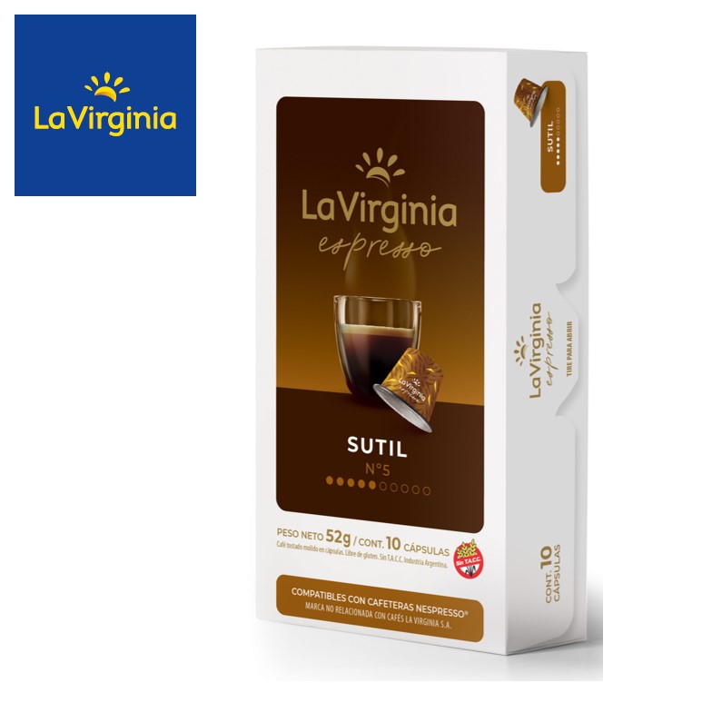 CAFE LV CAPS 10U SUTIL (12XB)