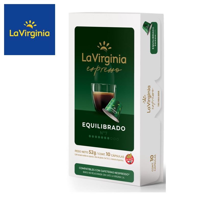 CAFE LV CAPS 10 U EQUIL (12XB)