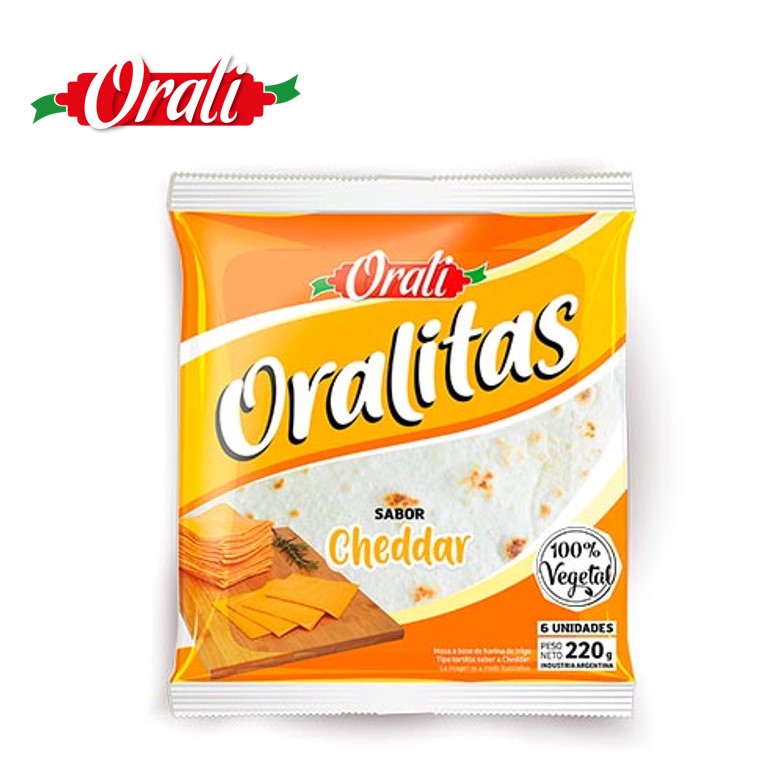TORTILLAS ORALI 6-220 GR SARRACENO Y ZANAHORIA (16XB)