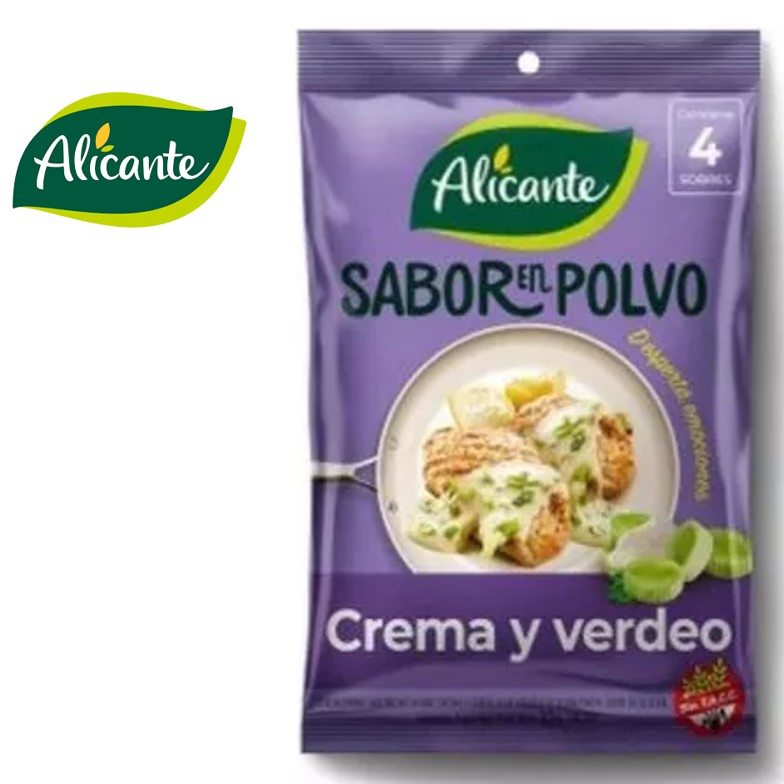 SABOR POLVO ALICANTE 4X7,5 GR CR VERDEO (10XB)