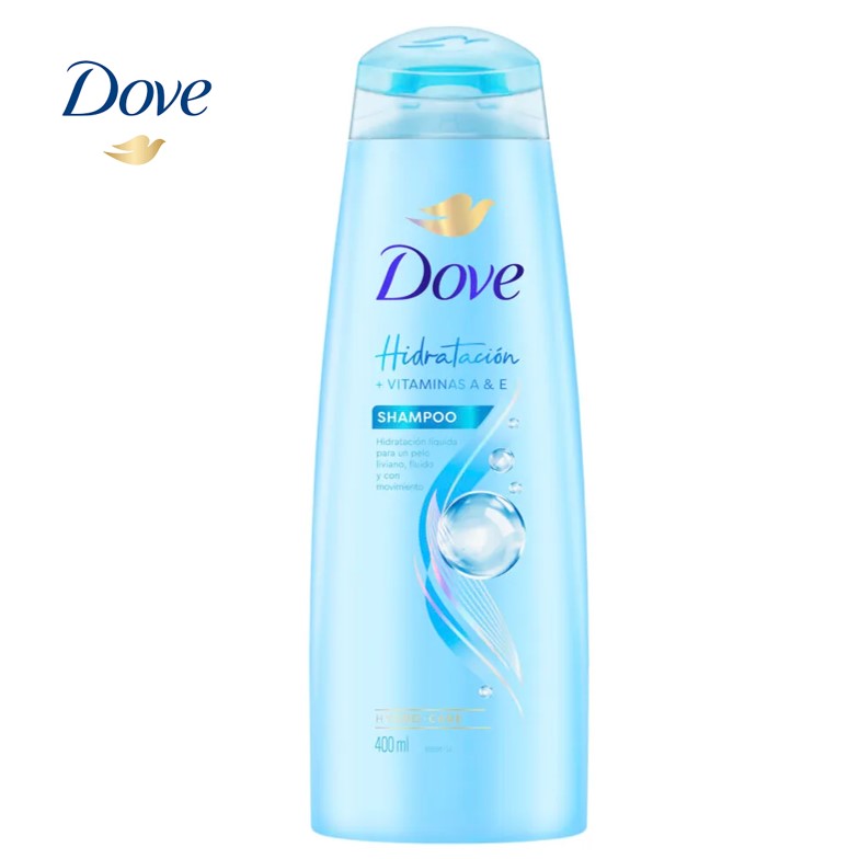 SHAMPOO DOVE 400 ML HIDRT VIT A&E (12XB)