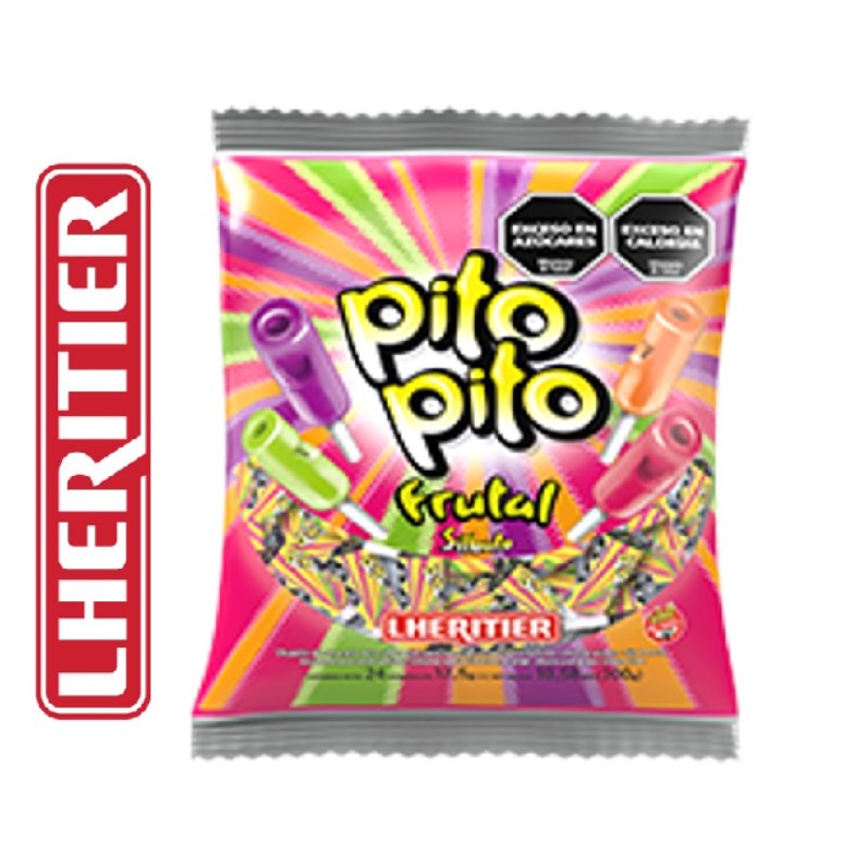 CHUPETIN PITO PITO 24 U FRUTAL  (12XB)