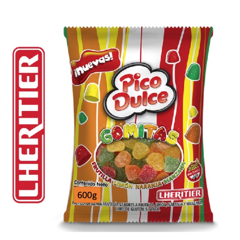 GOMITAS PICO DULCE 600 GR (6XB)