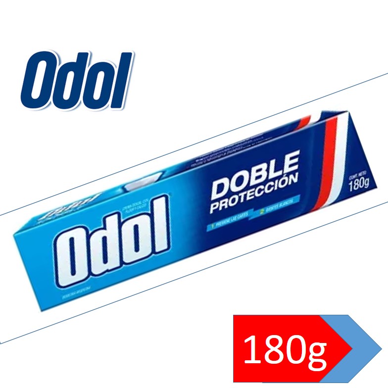 DENTRIFICO ODOL 180 GR DOBLE PROT (48XB)