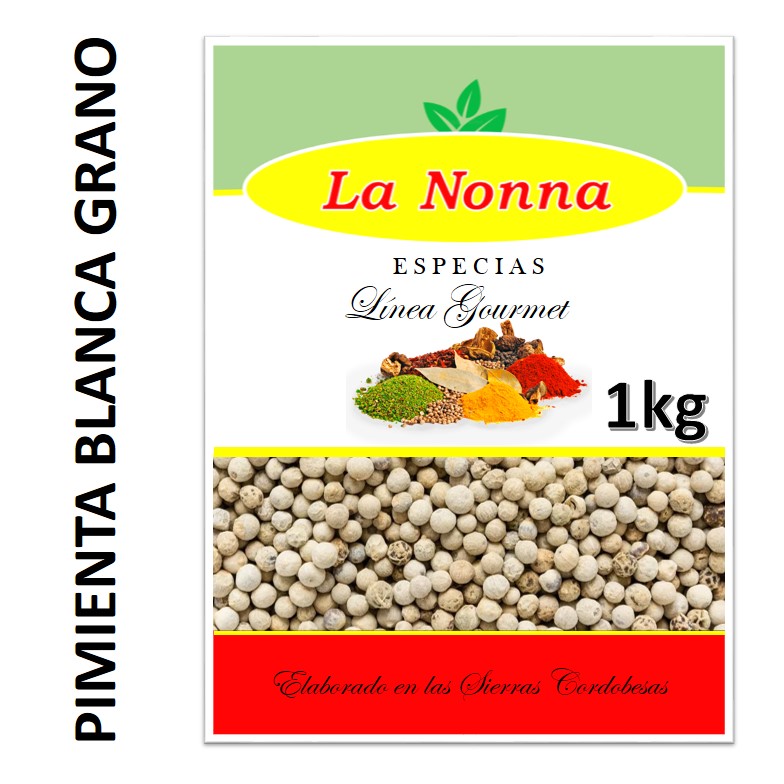 PIMIENTA LA NONNA 1 KG BL GR (1XB)