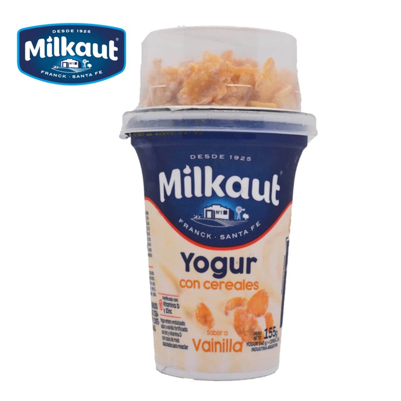 YOGUR MILKAUT 155 GR VAIN C/CER  (20XB)