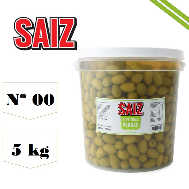 ACEITUNA N°00 5000GR SAIZ BALDE