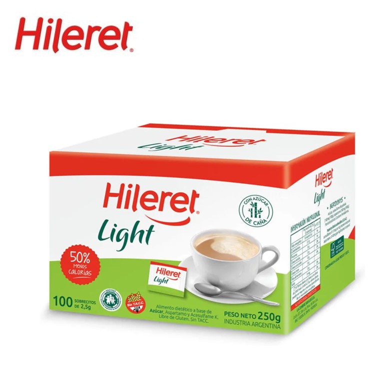 EDULC HILERET 100 U SOBRES LIGHT (6XB)