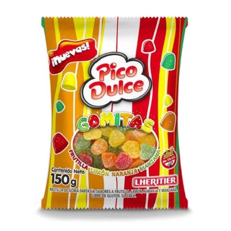 GOMITAS PICO DULCE 150 GR (24XB)