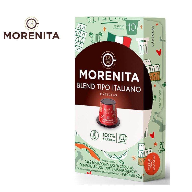 CAFE MOR CAPS 10 U ITALIANO (12XB)
