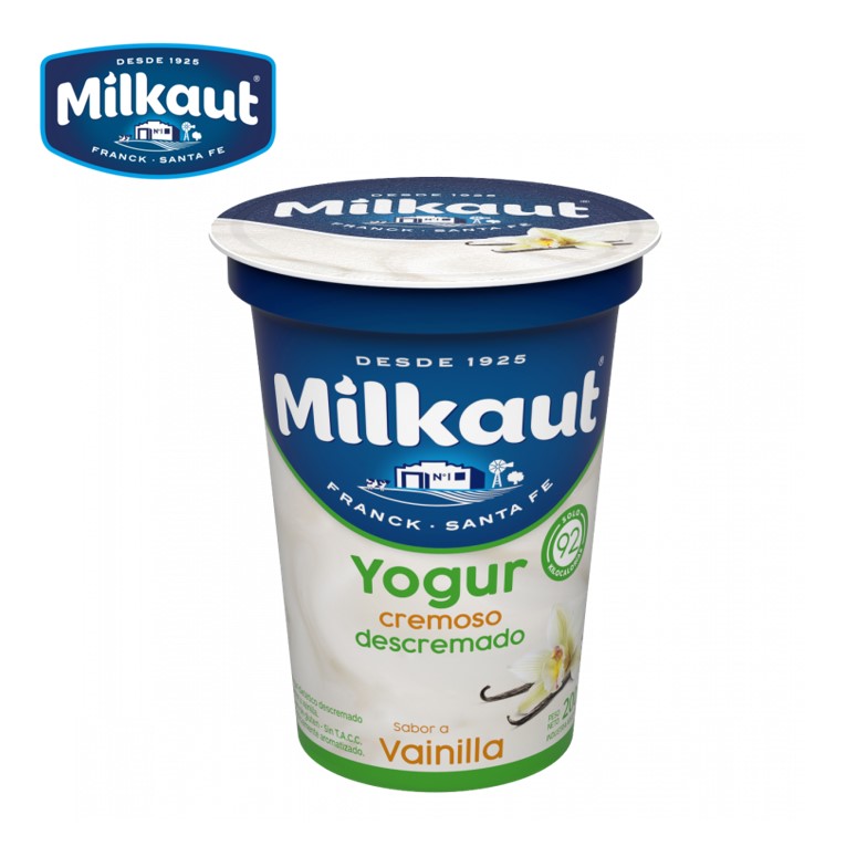 YOGUR MILKAUT 180 GR BCE VAIN (20 UXB)