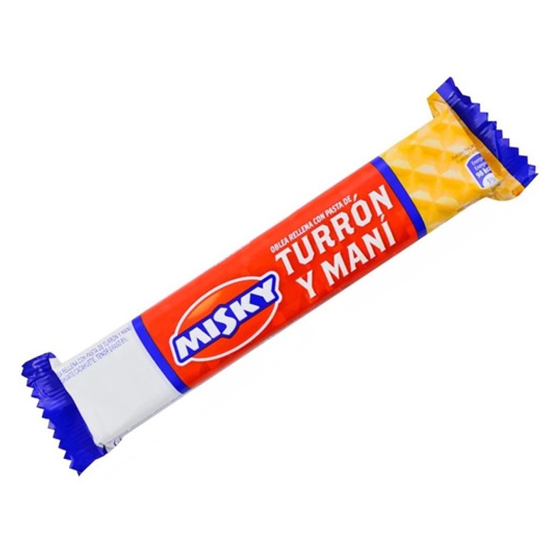 TURRON DE MANI MISKY 25 G (50 UXB)