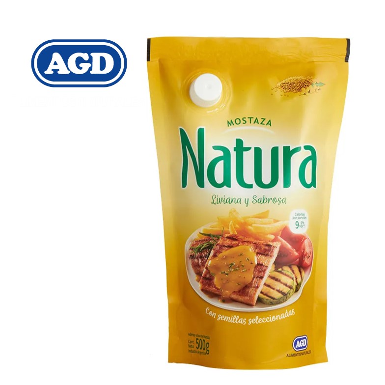 MOSTAZA NATURA 500 GR (12XB)
