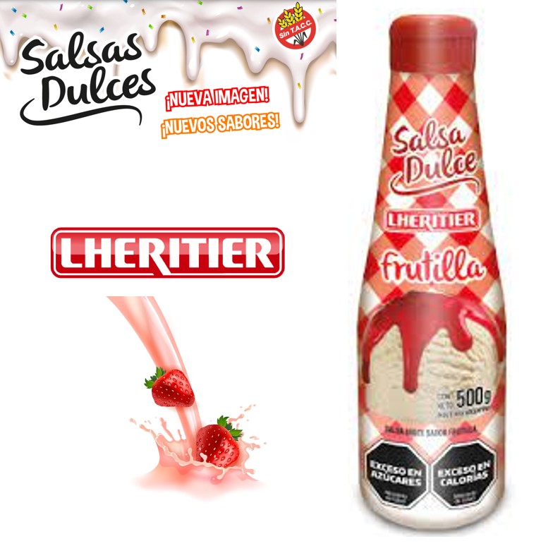 SALSA LHERITIER 500 GR FRUT (6XB)