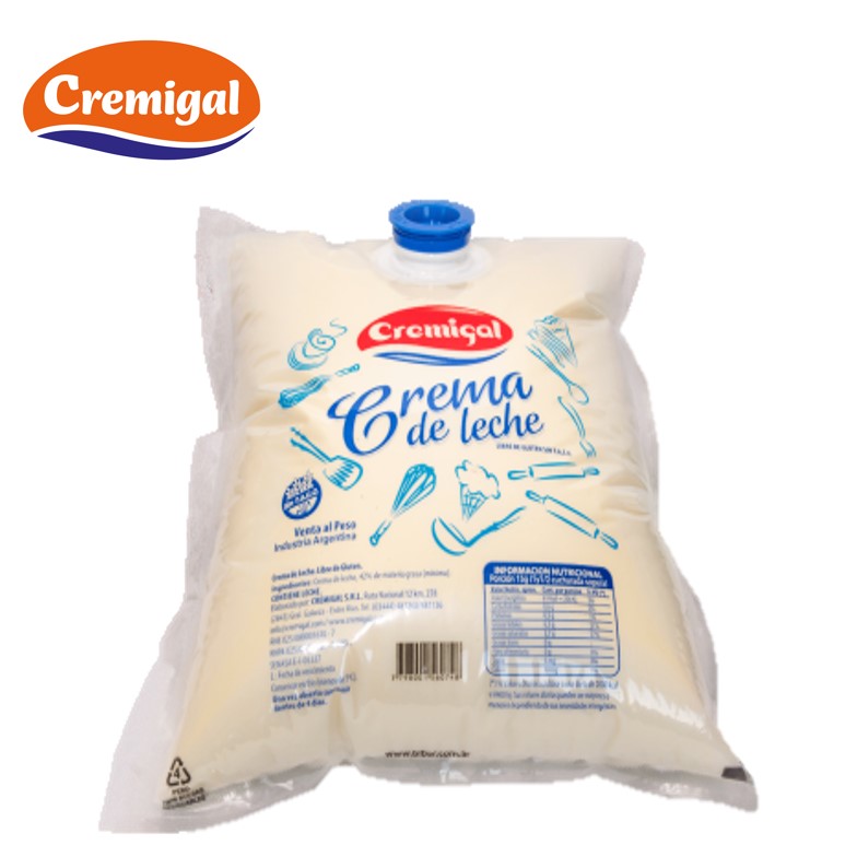 CREMA CREMIGAL 3.5 KG  (4XB)