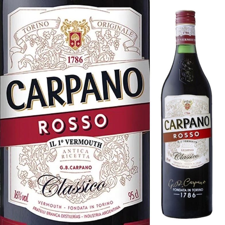 VERMUT CARPANO 950 ML ROSSO (6XB)