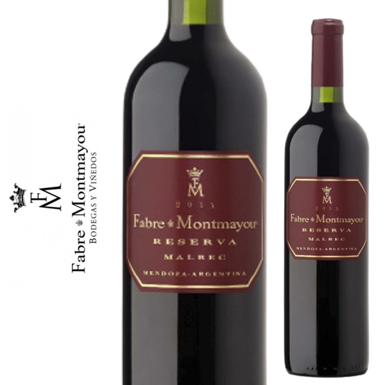 VINO FABRE 750 ML MONTMAYOU MALBEC(6XB)