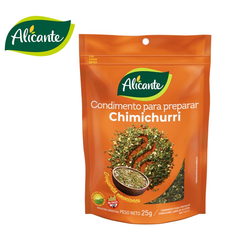 CHIMICHURRI ALICANTE  25 GR S/TAC (12XB)