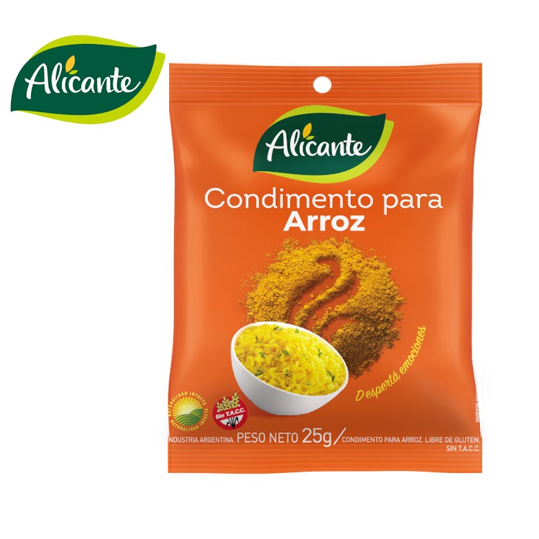 COND ARROZ ALICANTE  25 GR S/TAC (12XB)