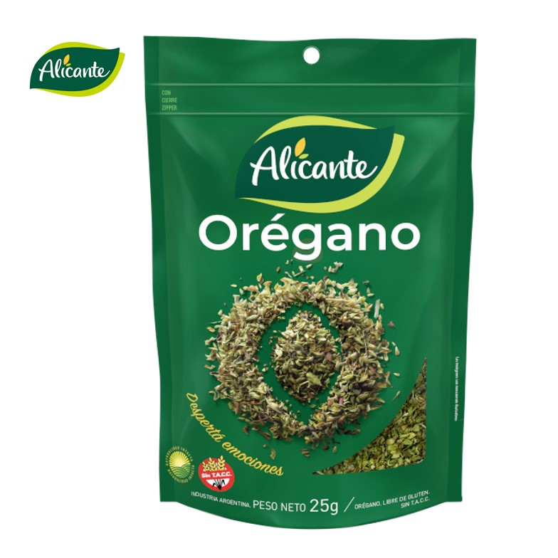 OREGANO ALICANTE  25 GR S/TAC (20XB)