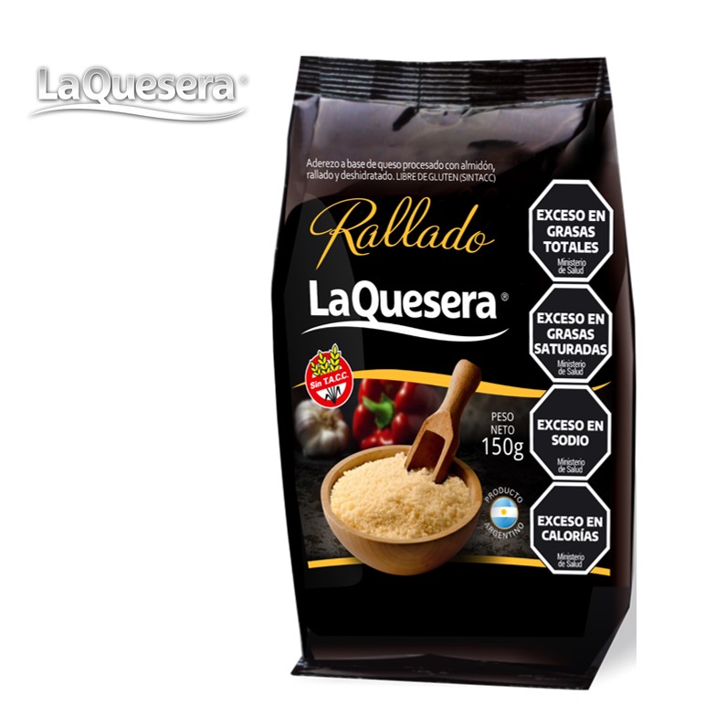 QUESO RALLADO LA QUESERA 150 GR (40XB)