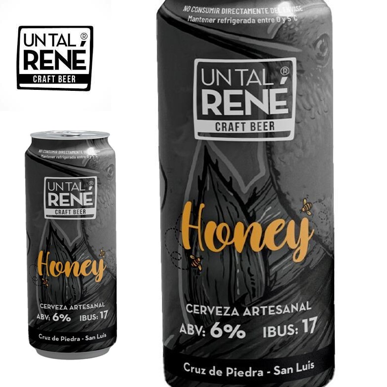 CERV. UN TAL RENE 473CC HONEY (24XB)