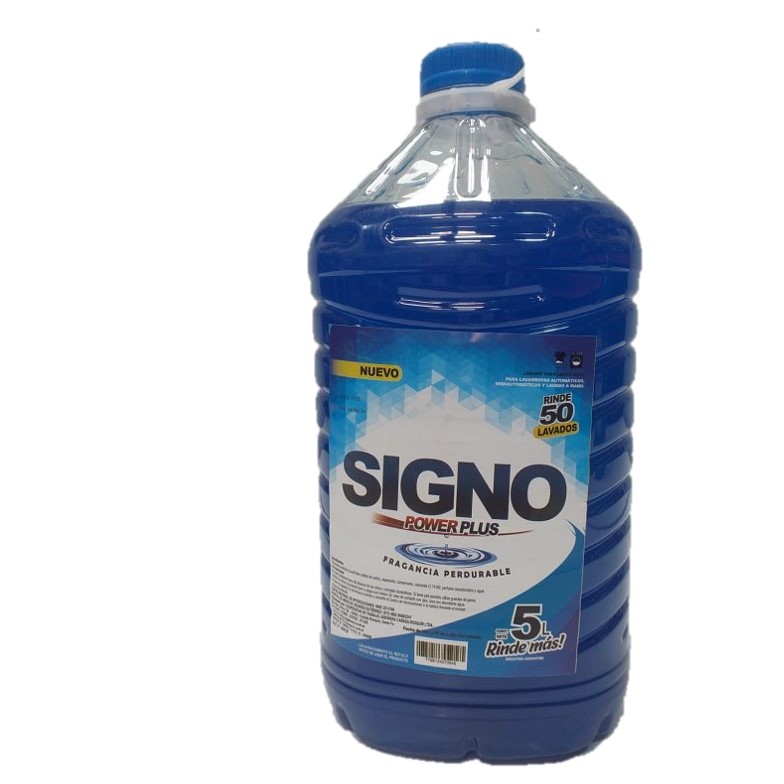 JABON LIQ SIGNO 5 LT AZUL (1XB)
