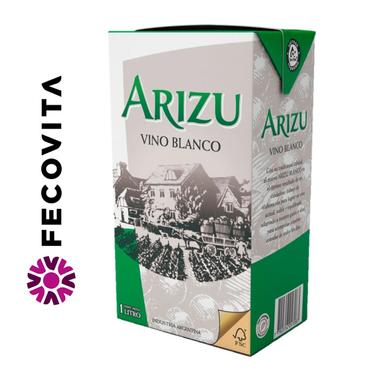 VINO ARIZU 1 LT BLANCO TETRA (12XB)