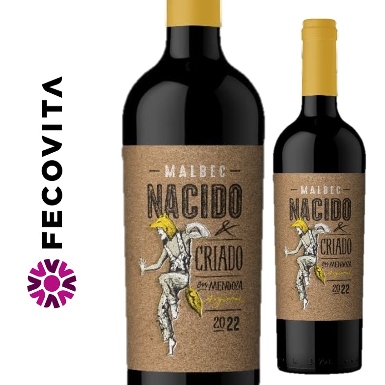 VINO NACIDO Y CRIADO 750 ML MALBEC (6XB)