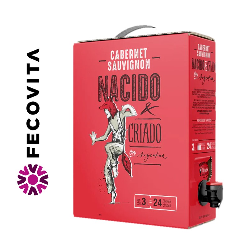 VINO NACIDO Y CRIADO 3 LTR MALBEC BIB