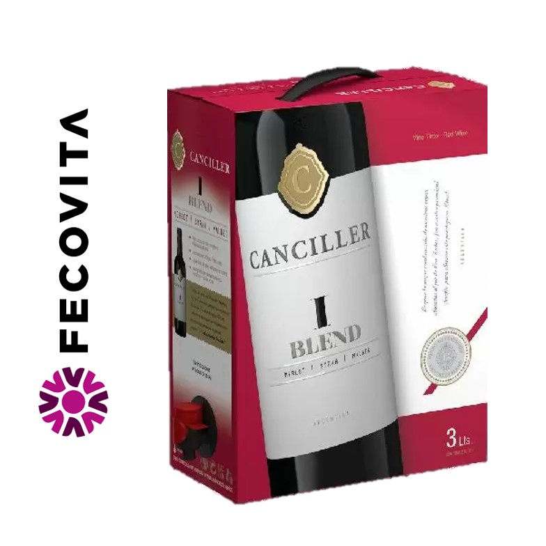 VINO CANCILLER 3 LT BLEND TINTO BIB