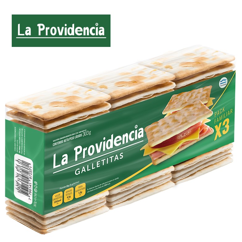 GALL LA PROVIDENCIA 3 U CRACKERS  (16XB)