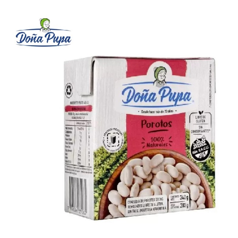 POROTO DOÑA PUPA 340 GR(24XB)