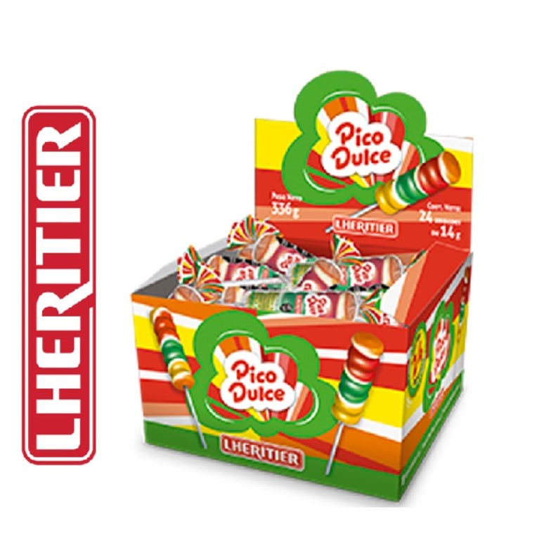 CHUPETIN PICO DULCE 24X14 GR DISPLAY (12XB)