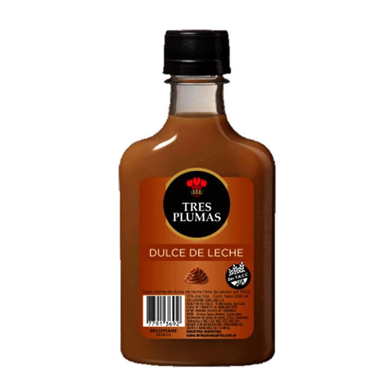 PETACA TRES PLUMAS 200 ML DDL (12XB)
