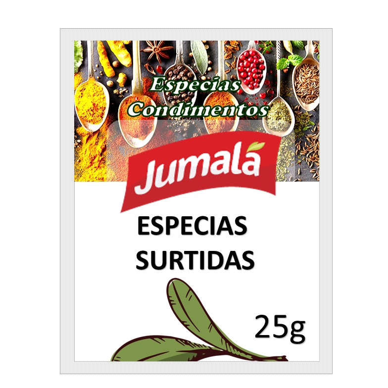 ESPECIAS SURTIDAS JUMALA 25 GR (5XB) - imagen 2