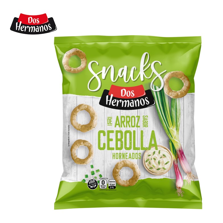 SNACK 2 HNOS ARITOS DE CEBOLLA (10XB)