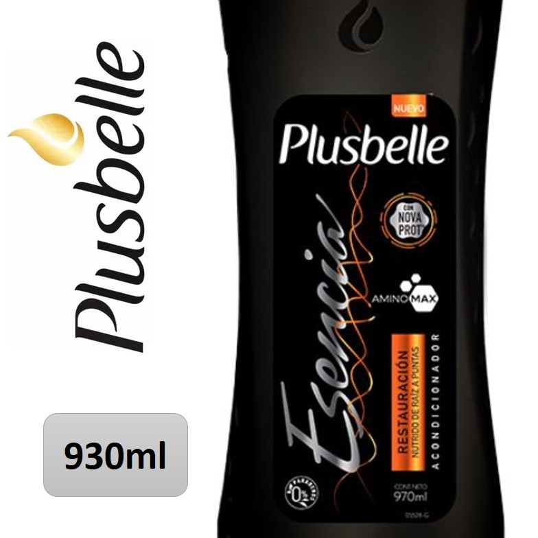SHAMPOO PLUSBELLE 970 ML ES RESTAURACION (12 UXB)