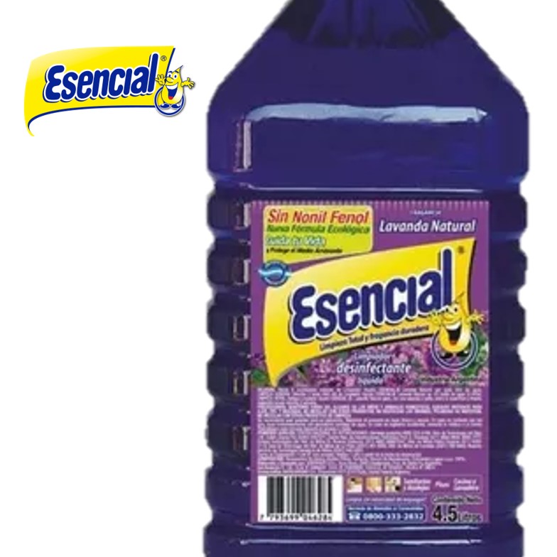 DESINF LIQ ESENCIAL 4.5 LT LAVANDA (3XB)