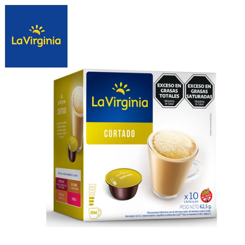 CAFE LV CAPS 10U CORTADO DGC (12XB)