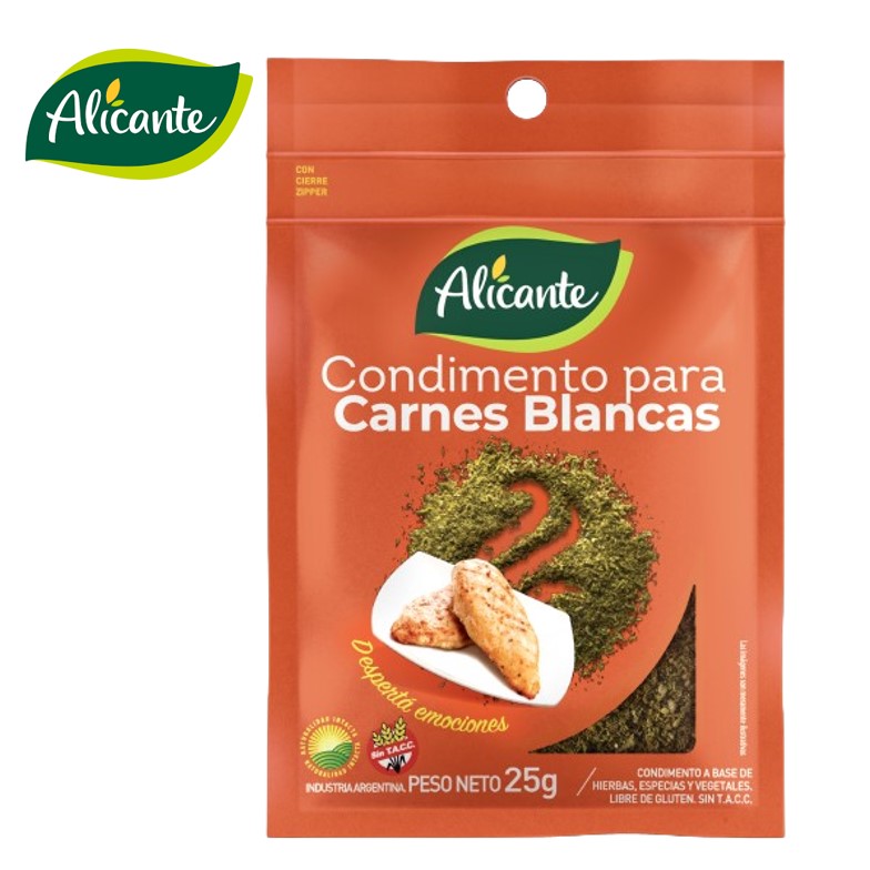 COND CARNES BLANCAS ALICANTE  25 GR S/TAC (12XB)