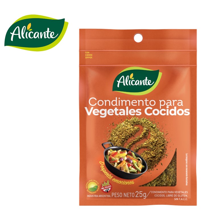 COND VEGETALES ALICANTE 25 GR S/TAC (12XB)