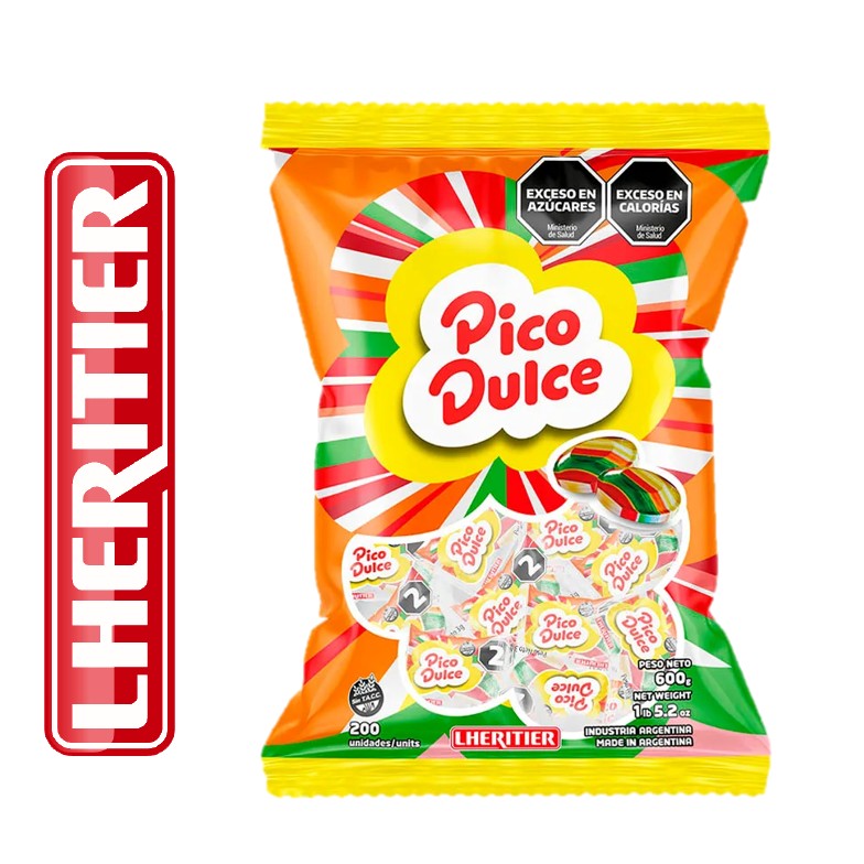 CARAM DUROS PICO DULCE 600 GR (6XB)