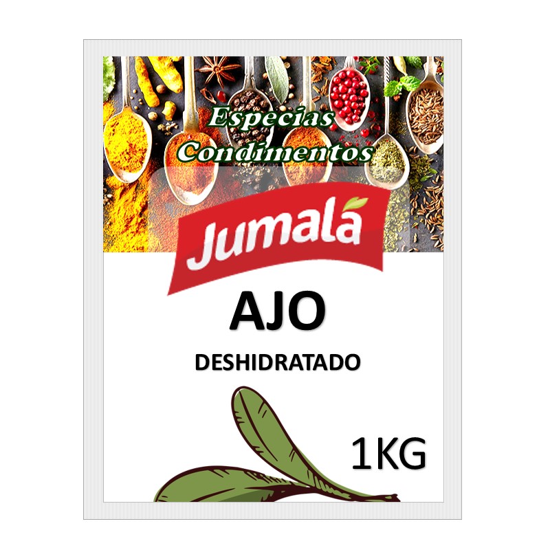 AJO DESHIDRATADO JUMALA 1 KG (1XB)