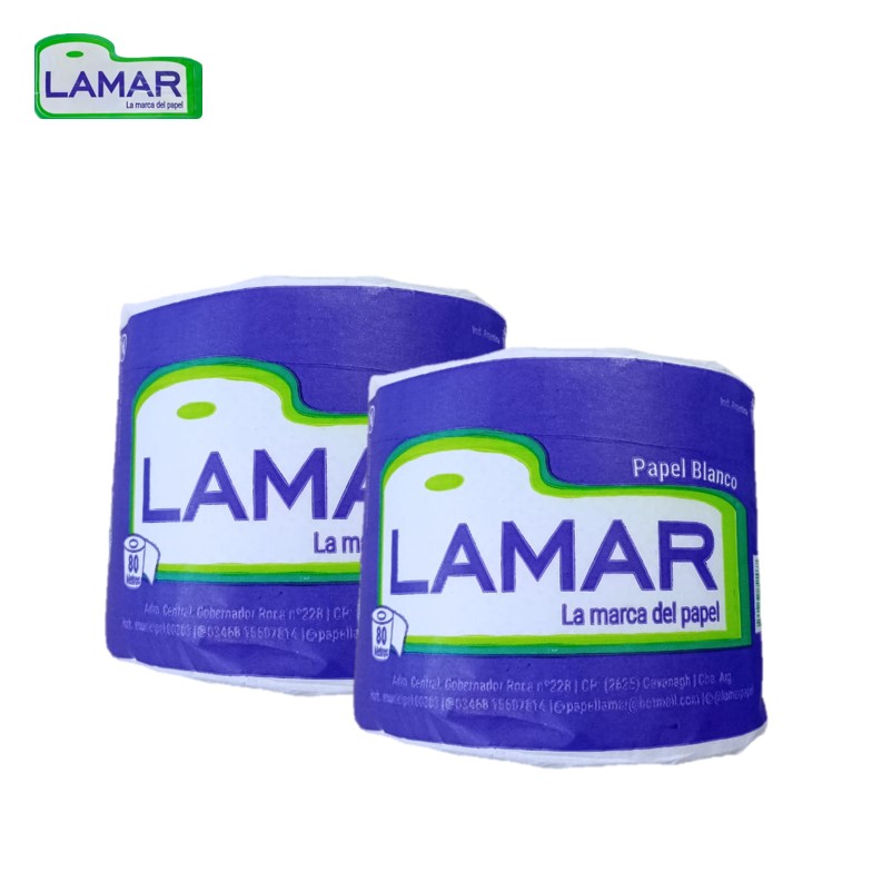 PAPEL HIG LAMAR 1 X 80M (40XB)
