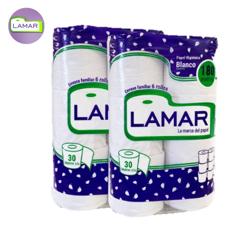 PAPEL HIG LAMAR 6X30 M (12XB)