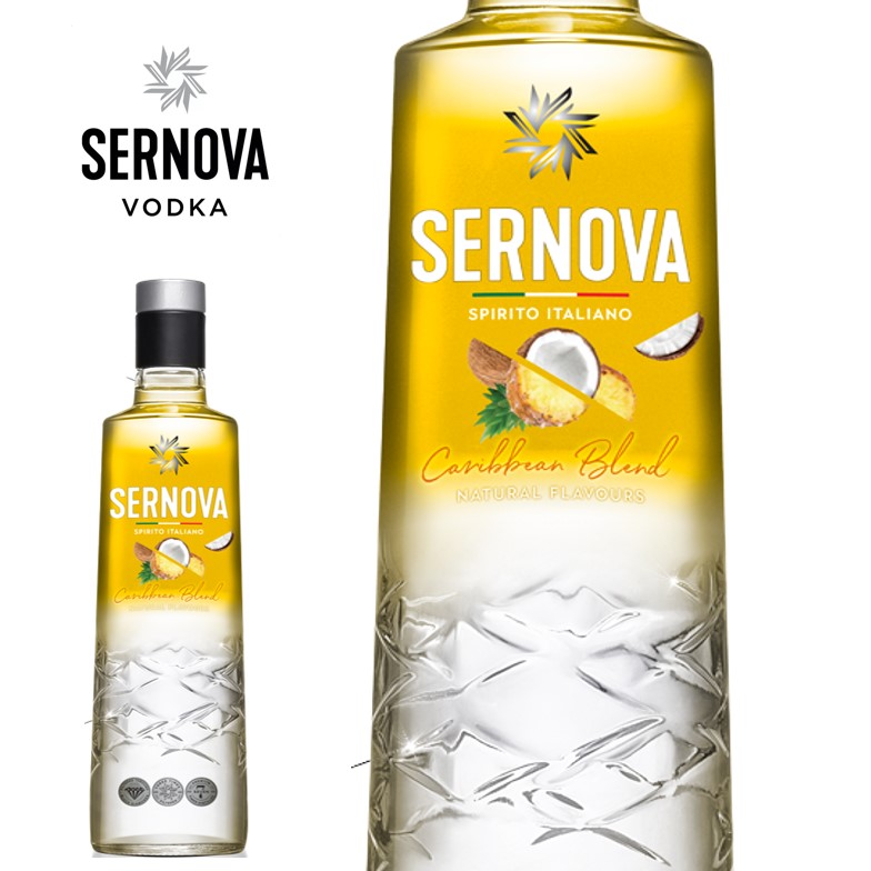 VODKA SERNOVA 700 ML CARIBBEAN BLEND (6XB)